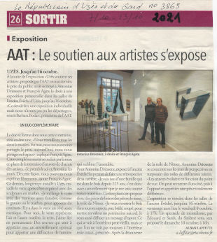 Uzes soutient ses artistes