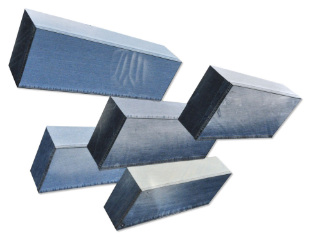 œuvre d'art textile Denim trompe l'oeil en perspective